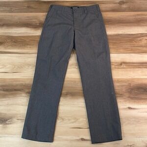 Bluffworks Pants Mens 29x30 Original Charcoal Grey Regular Fit Polyester USA